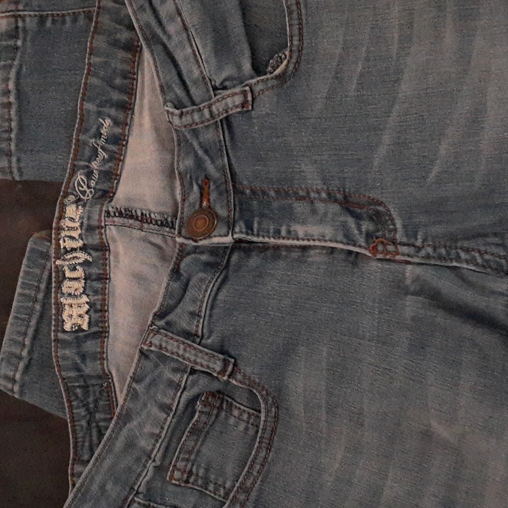 Machine Jean light denim jeans Sz L 30